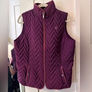 Ariat Ashley Vest Mulberry Large